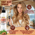 Moroccan Argan Oil Heat Protectant Spray for Hair - Leave In Thermal Guard Against Damage, Hydrating Anti Frizz