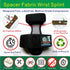 IRUFA WS-OS-20 Night Wrist Splint, 3D Breathable Fabric, Adjustable Support for Carpal Tunnel and Wrist Pain