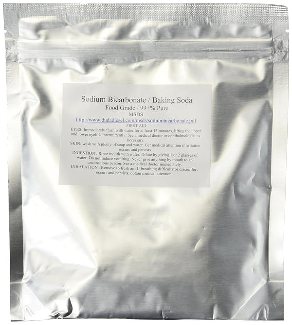 1 lb Organic Sodium Bicarbonate Baking Soda Fine Powder