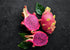 Food to Live Organic Dragon Fruit Powder - 6 Ounces, Non-GMO, Vegan, Rich in Antioxidants, Perfect for Smoothies