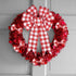 Wired Edge Plaids Ribbon, Whaline 2 Rolls, Buffalo Check Ribbon, 2.5 Inch for DIY Gift Wrapping