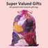 Velvet Hair Scrunchies - 60 Pack for Women, Girls, Kids - Bulk No Damage Hair Ties for Thick, Curly Hair