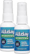 Allday Dry Mouth Spray - Maximum Strength Xylitol, Fast Acting Non-Acidic Spray (Pack of 2)