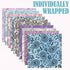 20 Pcs Microfiber Cleaning Cloth Cute Paisley Waves Design Microfiber Cloth Soft Multicolor Glasses Cleaner Cloth for Eyeglasses Camera Lens Cell Phone Screens Glasses, 6 x 6 Inches