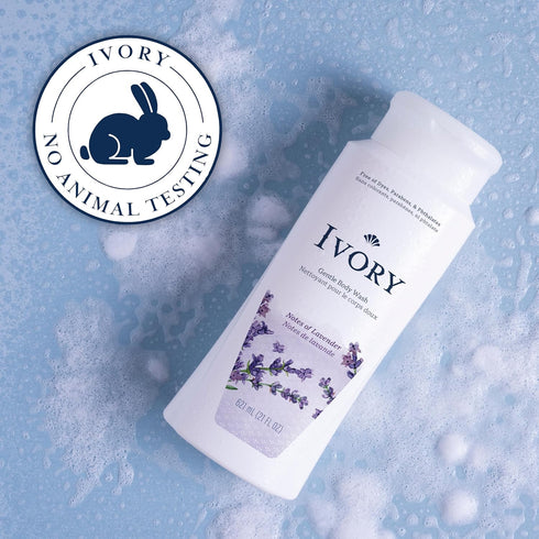 Ivory Lavender Body Wash - 21 Ounce