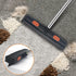 LandHope Carpet Rake for Pet Hair Remover Long Handle with Squeegee, Rubber Broom Carpet Brush Non Scratch Bristles Fur Remover Indoor Outdoor Push Broom for Cat Dog Hair Hardwood Tile Windows Clean by LandHope