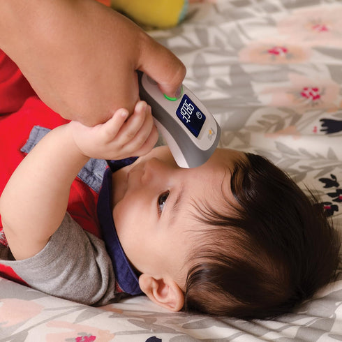 HealthSmart Digital Temporal Thermometer - No Contact Infrared Technology for Babies, Children or Adults