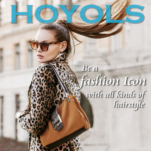 HOYOLS Soft Seamless Hair Ties, Dark Brown Stretch Elastic Ponytail Holders for Women, 100 Pcs (Espresso)