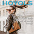 HOYOLS Soft Seamless Hair Ties, Dark Brown Stretch Elastic Ponytail Holders for Women, 100 Pcs (Espresso)