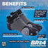 OrthoSleeve Bunion Relief Socks, Cushioned Split-Toe Design with Pad, Relieves Bunion Pain and Reduces Toe Friction