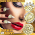 Lounsweer 50 Pcs Halloween 3D San Judas Nail Charm, Mini Virgin Mary Nail Gems Shiny Zircon Alloy Jesus Art Charms.