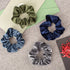 Whaline Velvet Hair Scrunchies, Hair Bobble Elastics, Soft Hair Ties for Girls, Women (20 Colors)