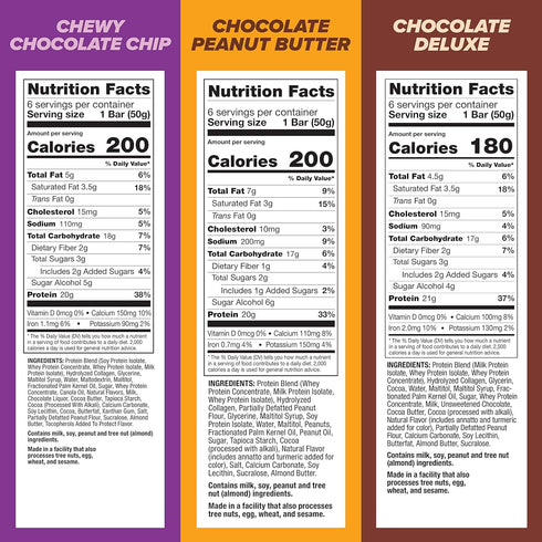 Bars Chocolate Variety Pack, 18 ct