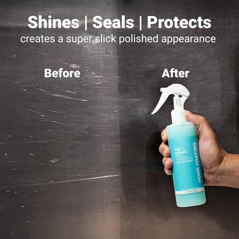 Home Ceramic Spray Coating Kit - Seals, Shines & Protects Against Stains for Stainless Steel, Kitchen & Bath Appliances