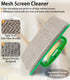 MyLifeUNIT Mesh Screen Cleaner, Detachable Window Screen Cleaning Brush Washing Tool, Windows Screen Cleaner with Wet