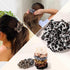 Scrunchies Hair Ties, Silk Satin Scrunchy Pack of Neutral Hair Accessories for Women and Girls