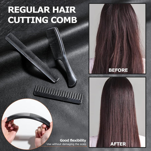 Oneleaf 10PCS Professional Styling Hair Comb Set, Variety Pack for All Hair Types & Styles