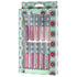 Nicole Miller Lip Gloss Collection, 10 Count Shimmery Glosses for Women and Girls with Long Lasting Color