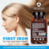 Derma-Iron Supplement for Men and Women - Iron Blood Builder Pills with Collagen and Natural Vitamin C for Hair and Skin