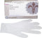 KingSeal Light Duty Poly Disposable Gloves, Powder-Free, Latex-Free, Size Medium - 1 Box of 500