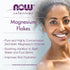 NOW Foods Solutions Magnesium Flakes, 100% Pure, Highly Concentrated, 54-Ounce, from the Ancient Zechstein Seabed