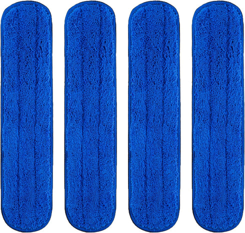 Tyroler Bright Tools 4 Pack Replacement Microfiber Cleaning Cloth - Super-Soft, Non Abrasive, Highly Absorbent for