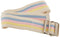 Sammons Preston Gait Belt, Heavy Duty 60"L, 2" Wide, Metal Buckle, Essential Walking & Transport Assistant, Pastel
