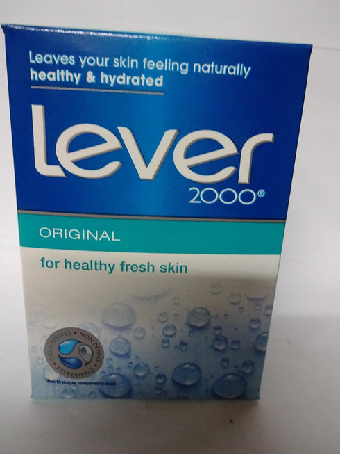 Lever 2000 Bar Soap, Original, 3.75 oz, 2 Bars