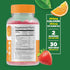 Lifeable Calcium 500 mg with Vitamin D3 1000 IU Gummies for Kids - Natural Flavor Vitamin Supplements - Gluten Free GMO-Free Chewable - for Bone, Groth, Teeth - for Children - 60 Gummies