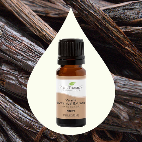 Plant Therapy 100% Pure Vanilla Extract, 10 mL (1/3 oz), Undiluted Therapeutic Grade