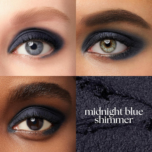 Julep Eyeshadow 101 Cream-to-Powder Waterproof Shadow Stick – Midnight Blue Shimmer – Long-Lasting Cream Eyeshadow