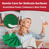 Avant Grub Green Sustainable 20 Pack Cleaning Scour Pads, Powerful Stain Remover for Cookware, Eco-Friendly Solution