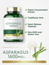 Carlyle Asparagus Supplement - 1600mg, 250 Powder Capsules, Non-GMO and Gluten Free, High Potency Traditional Herb