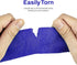 9 Rolls Self Adhesive Wrap Athletic Tape - Breathable Elastic Cohesive Bandage for Sports Injury & Pet (Dark Blue)