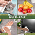 Reusable Towels, 2 Rolls, Plastic Free Paper Towels for Home & Kitchen Cleaning