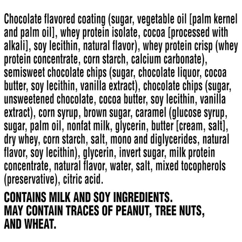 Gatorade Whey Protein Recover Bars, Chocolate Chip, 2.8 Ounce, Pack of 12
