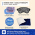 Thrive Reusable Ice Packs for Injuries, Pack of 2, Soft Flexible Gel Ice Packs for Pain Relief
