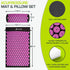 ProsourceFit Acupressure Mat and Pillow Set - Back/Neck Pain Relief and Muscle Relaxation