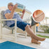 Moderate Compression Knee Highs - Ease Opaque Silicone Support Band
