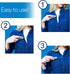 RMS Button Hook with Zipper Pull - Comfort Grip Button Assist Device for Limited Dexterity (Grey)