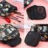Weewooday 4 Pcs Mesh Makeup Bag, Mini Cosmetic Pouch with Zipper for Daily Accessory (Small, Black)