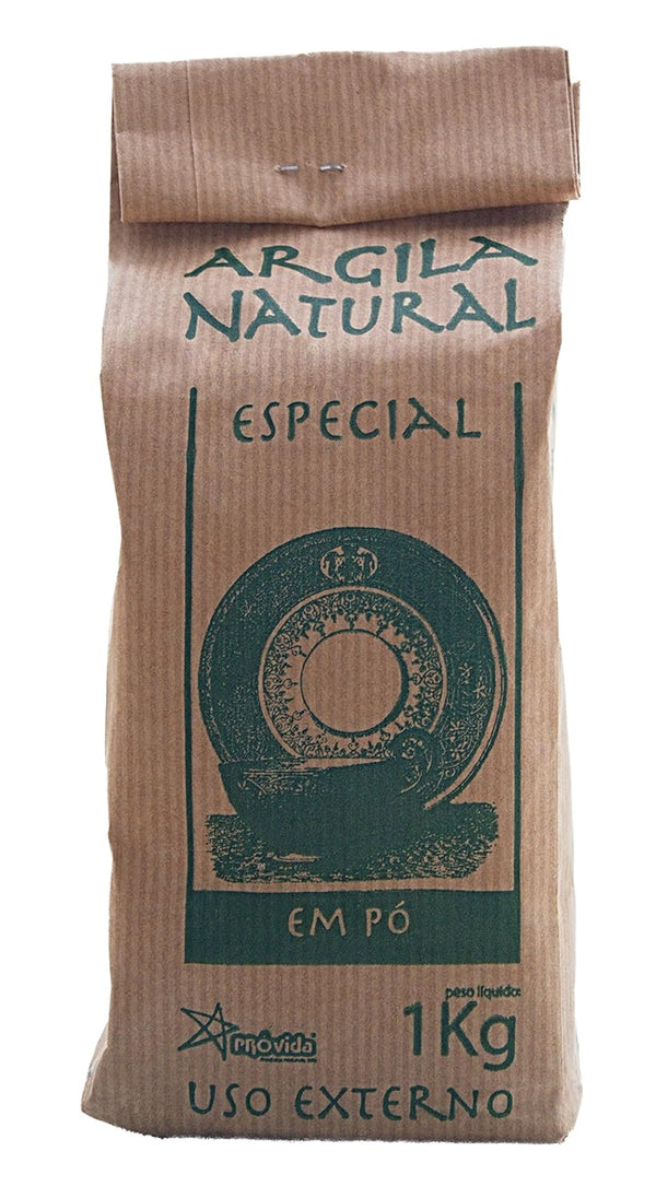 Provida Illite Green Clay 2lb (1kg) Fine Powder for Face and Body Mask, Natural Regenerator