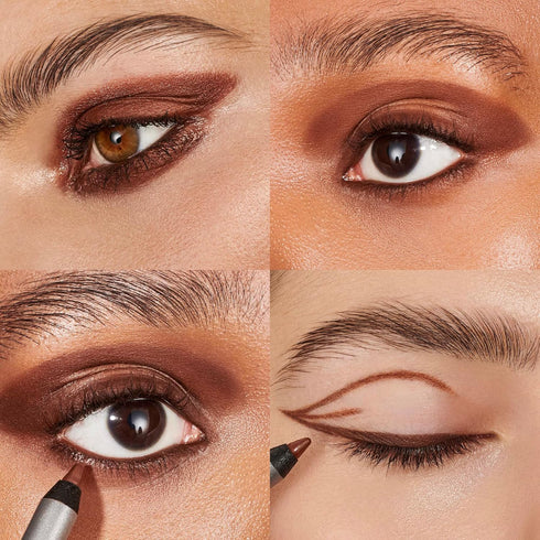 Wonderskin 1440 Longwear Brown Eyeliner Pencils, Waterproof Eye Makeup, Long Lasting Smudge Proof (Brown Sugar)