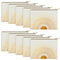 10 Pcs Sunshine Ray Makeup Bag - Boho Cosmetic Pouch with Zipper for Your Purse, Cute Travel Accessory