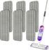 6 Pack Reusable Mop Pads Compatible with Swiffer PowerMop, Power Mop Refills, Microfiber Mop Pads for Hardwood Floor