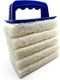 Pro-Graad Handled Bath Scrubber 6 Piece Heavy Duty Cleaning Scrub Sponge Brush Bathroom