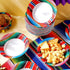 Domensi 16 oz Mexican Serape Cinco De Mayo Paper Bowls Fiesta Stripes Disposable Paper Soup Bowls Snack Serving Bowls for Cinco De Mayo Fiesta Birthday Party Supplies(100 Pcs) by Domensi