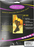 GABRIALLA Microfiber Compression Stockings, 25-35 mmHg, Knee High, Closed Toe, Black, 2XL