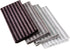 DII Cleaning Collection Multi-Purpose Microfiber, Gray Stripes, Dishtowel Set
