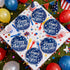 Pezutoi 50pcs 7 Inch 9 Inch Happy New Year Paper Plates Disposable Plates & Decorative Dinner Plates for New Year